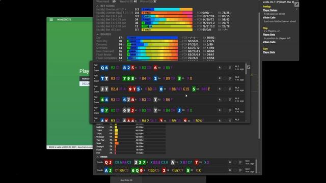 Poker Database Analysis - Playing as the Aggressor - Hand2note analysis смотреть онлайн