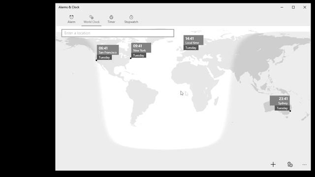 Windows 10 Alarms and Clock super little app смотреть онлайн