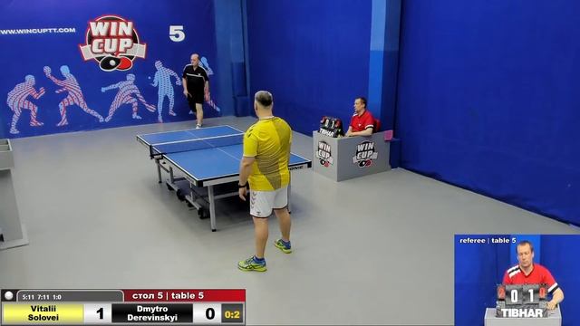 23:30 Соловей Виталий 1-3 Деревинский Дмитрий cтол 5 ЮГ-6 14.05.22 смотреть онлайн
