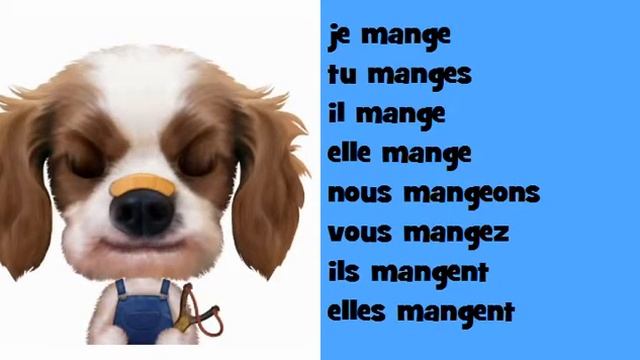 Французский музыкальный сопряжения # Hip hop # глагол = manger смотреть онлайн