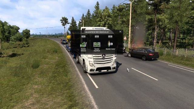 mercedes benz super carga maquina euro truck simulator 2 1.49 #ets2 смотреть онлайн