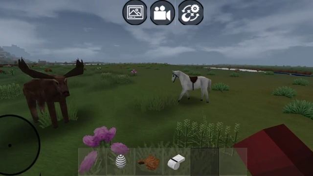 how to mount a horse in mini block craft 3D смотреть онлайн