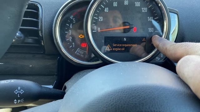 Mini Clubman Oil Service Reset 2017 2018 2019 2020 2021 2022