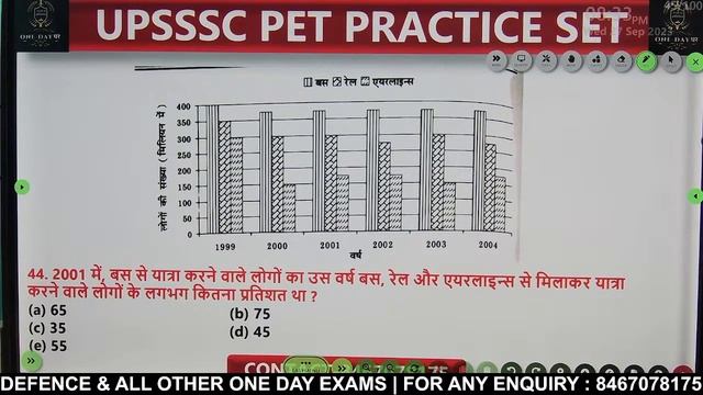 UPSSSC PET 2023 || Complete Practice Set-3 || One-day Ghar || For All One Day Exams|| смотреть онлайн
