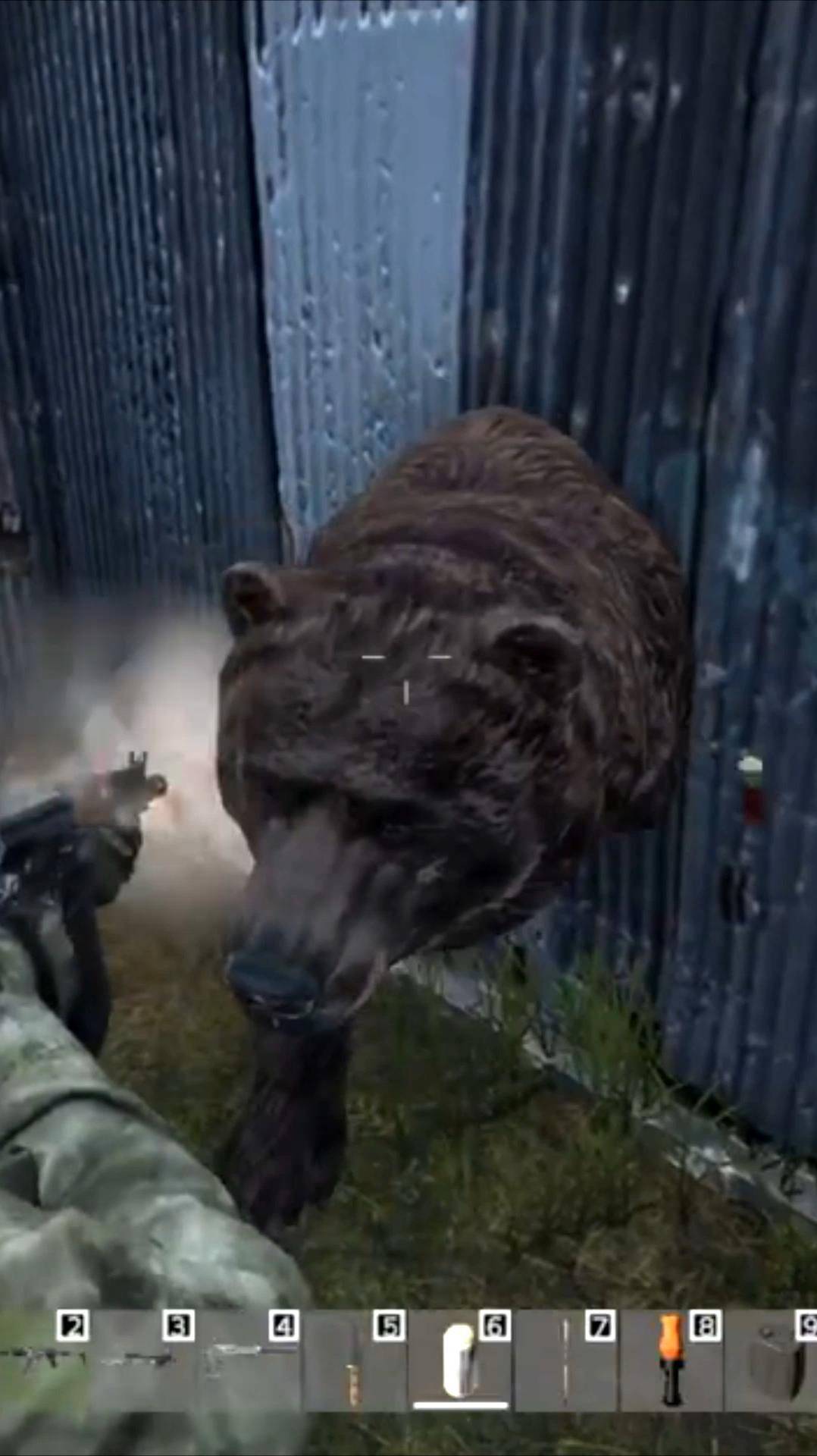 Нападение медведей. DayZ. CRAZY RUSSIA. ЧЕРНОРУСЬ. PVE сервер смотреть онлайн