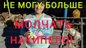 Переезд на юг/Не могу больше молчать! Накипело!/Выгорание/Разговор по душам/Закупка продуктов