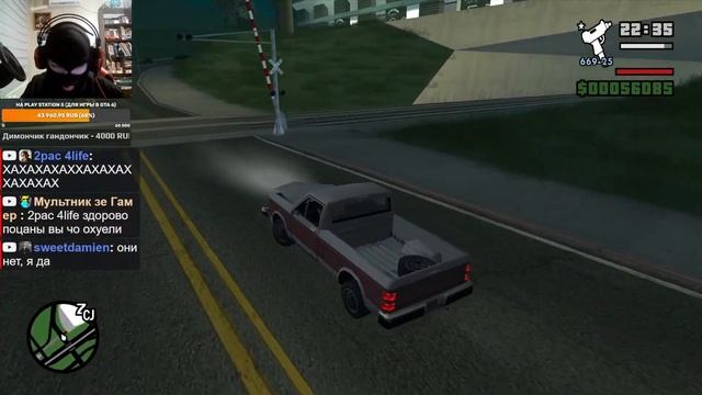 Прохождение GTA The Challenge San Andreas новая 1.6 версия (100%) - Стрим #3 смотреть онлайн