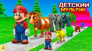 Мультики про Зверушек, Мультфильмы для Малышей с Песенками, Мультики для Детей / ДЕТСКИЕ МУЛЬТИКИ