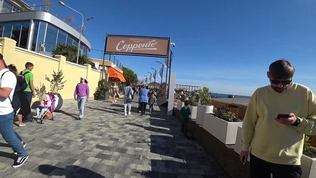 АДЛЕР. Пляж ЧАЙКА. Набережная. МАНДАРИН .. смотреть онлайн