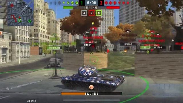 World of tanks blitz Tier lX(9) American Tank Destroyer T30 смотреть онлайн