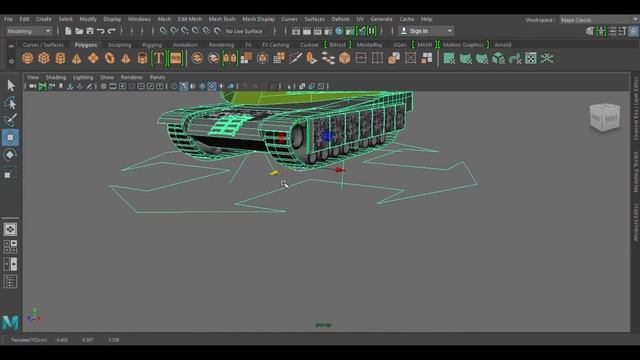Tank Rigging And 3D Modeling смотреть онлайн