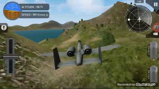 Avion Flight Simulator : A10 Under The Radar