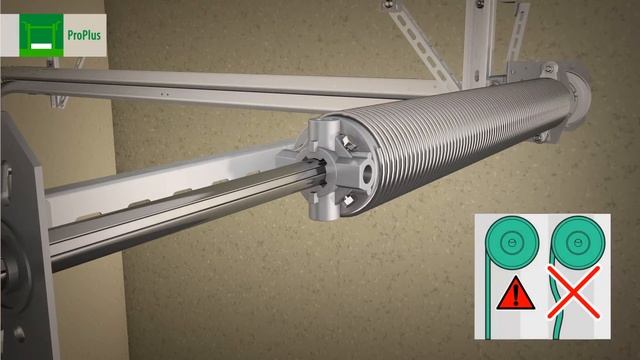 Низкий монтаж промышленных ворот серии ProPlus и ProTrend (АЛЮТЕХ) смотреть онлайн