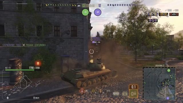 WoT Console CW || WZ-111 || 3.9k dmg Ace смотреть онлайн