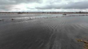 Лодка ПНД раздолье для заливных полей и мелких рек.