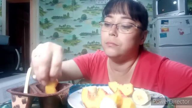 MUKBANG /ФРУКТЫ С ШОКОЛАДНЫМ ПУДИНГОМ/ ПУШКА👍👍👍 смотреть онлайн