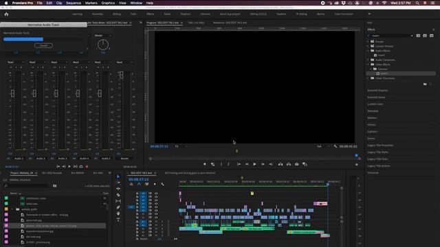 How to quickly normalize audio in your sequence | Quick Tip смотреть онлайн