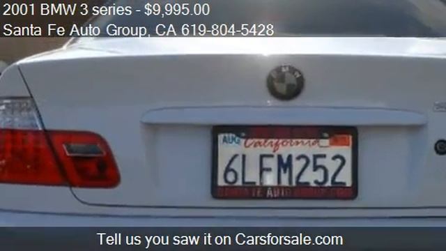 2001 BMW 3 series 330Ci coupe - for sale in San Diego, CA 92 смотреть онлайн