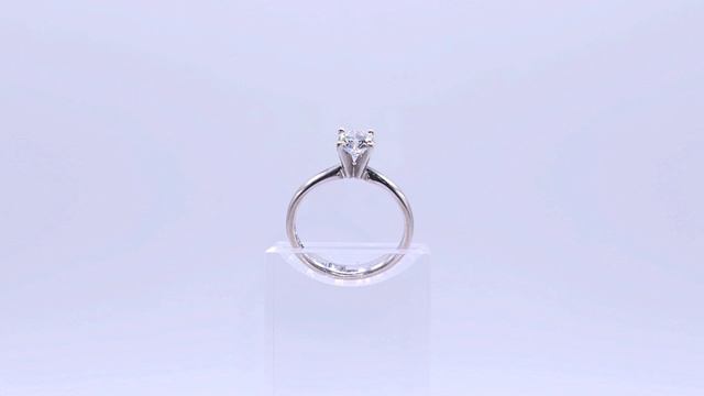 Золотое кольцо с бриллиантом 585° смотреть онлайн