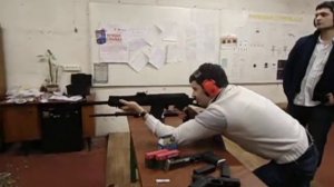 СТРЕЛЬБА С КАРАБИНА САЙГА