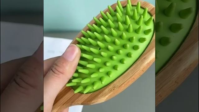 Pet Brushing Grooming Comb For Short Hair смотреть онлайн
