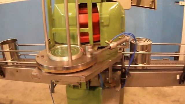 Ruibus Automatic Bottom Seamer diameter 165 mm | Villalta Canmaking Machinery смотреть онлайн