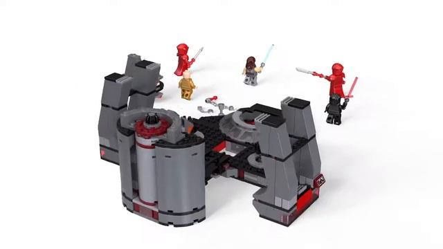 LEGO Star Wars 75216 Snoke's troonzaal 360° смотреть онлайн