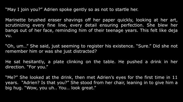 Adrienette April | Day 4: Soulmate | (Aged up, Coffee date) | A Miraculous Ladybug Fanfiction смотреть онлайн
