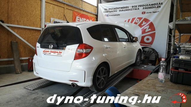 dyno-tuning.hu - Honda Jazz GE rajtprogram és mérés смотреть онлайн