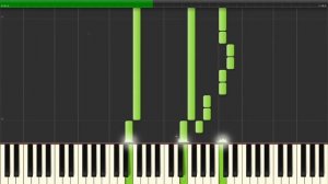 The xx - Intro (Piano Tutorial | Synthesia)