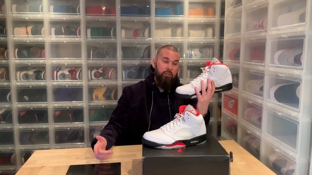 Air Jordan V Retro “Silver Tongue” DA1911-102 (2020) - Don´t call them "Fire Red"! смотреть онлайн