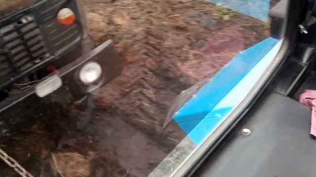 Вывозим сено в грязь. Пшеница 21 ц/га. №37 смотреть онлайн