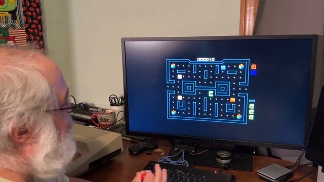 Blok Boy - Sinclair ZX Spectrum Next - 8bit Retrogaming - Pacman - Pac Man - Video Game - NextBASIC смотреть онлайн