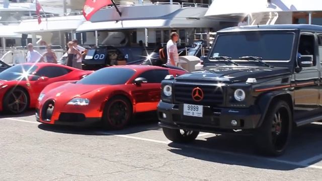 Loud Chrome Arab Bugatti Veyron Start-up смотреть онлайн