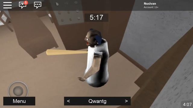 GRANNY ROBLOX Я ОБКАКУЛИЛСЯ ОТ СТРАХА - NUSIVAN GAMER смотреть онлайн