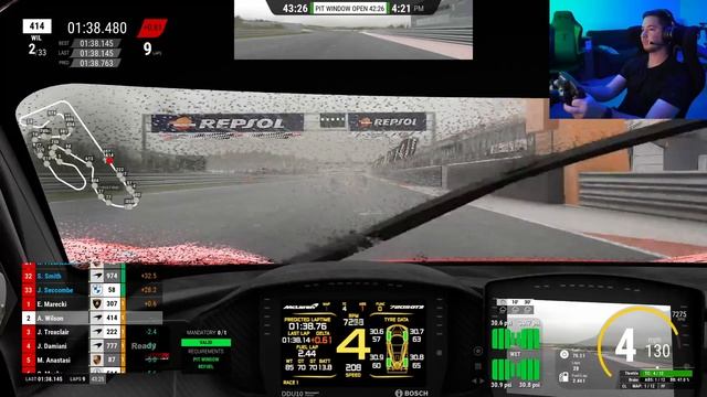 Another Wet One! | SRA GT3 Series - Round 4 at Valencia смотреть онлайн