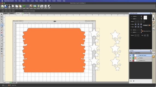 Sure Cuts A Lot Edge 6 - How To Create an Edge Card & Multiple Layer Trace (Cricut Compatible) смотреть онлайн