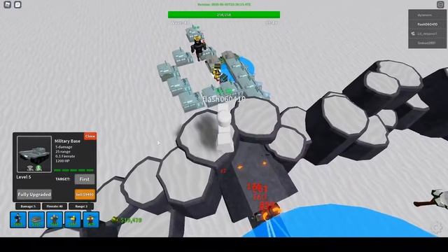 Lots o Railgun tanks in tower defense simulator смотреть онлайн