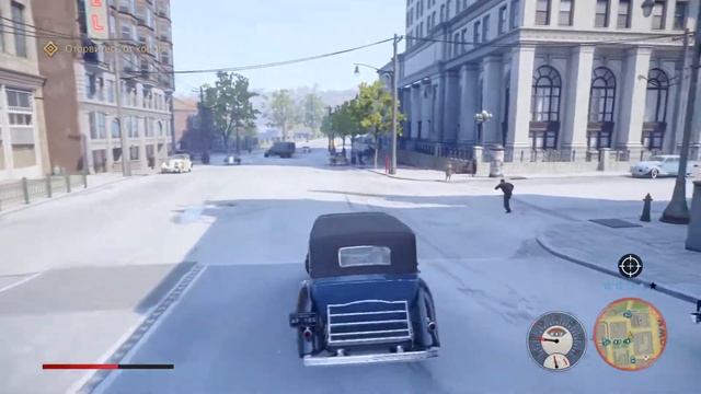 Mafia: Definitive Edition_Из банка нужно добраться до укромного места. смотреть онлайн