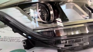 Передняя фара Chery Tiggo 4 Pro. Осмотр из коробки аналога.