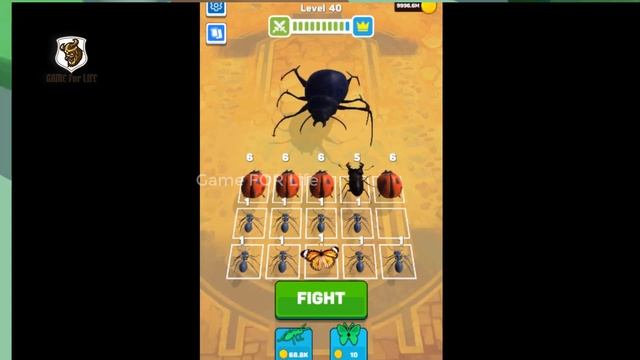 MOD Merge Ant: 99999 Insect Fusion - Unlimited Insects - Merge Ant Gameplay (11)