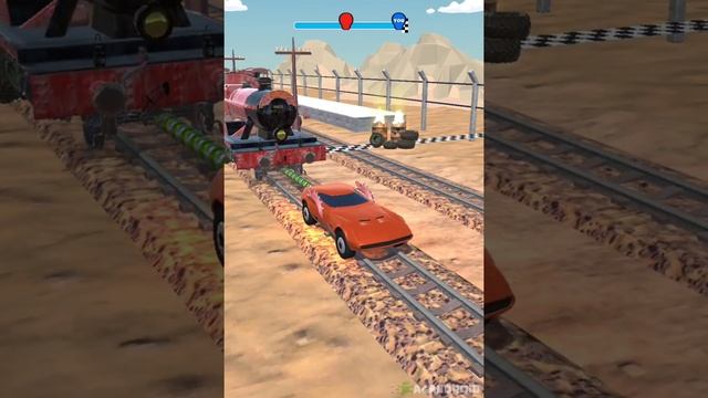 Towing Race -Giant Chain Rush Pulling Giant Tank With Muscle Car Android-iOS Gameplay Max Level !! смотреть онлайн