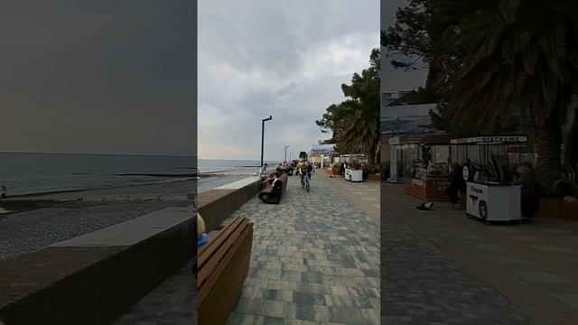 АДЛЕР. 3 АПРЕЛЯ. НАБЕРЕЖНАЯ. ПЛЯЖ ЧАЙКА. смотреть онлайн