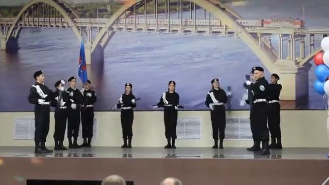 Необычный плац-концерт ВПК "Беркут" смотреть онлайн