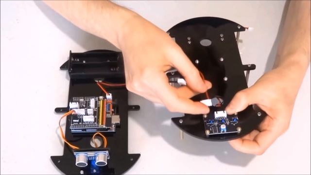 Assemble Elegoo Arduino Robot KIT 3.0 Step 8: Connect And Assemble The Chassis смотреть онлайн