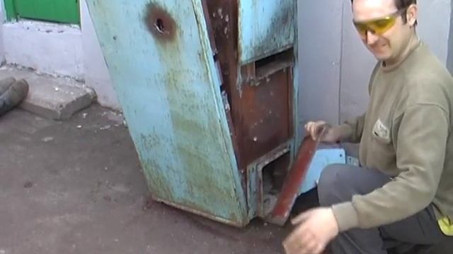 Разборка советского двухконтурного газового котла 20KWt смотреть онлайн
