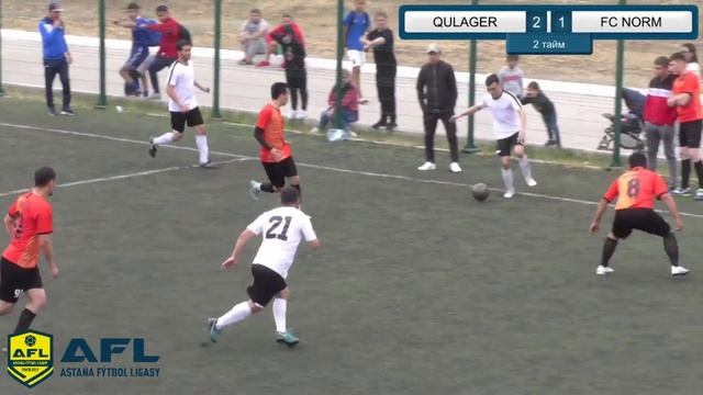 Летнее Первенство AFL Лига III (2021) QULAGER 3:1 FC NORM смотреть онлайн