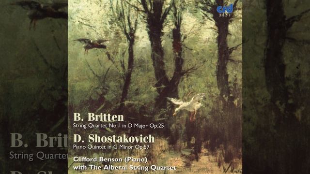 Britten, String Quartet No.1 in D Major, Op.25: Andante sostenuto; (Tempo primo) - Allegro vivo... смотреть онлайн