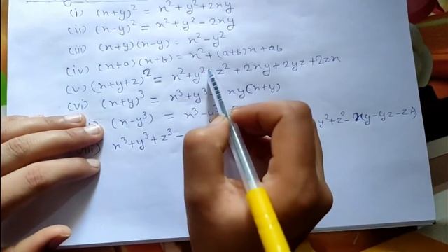 Identity : x^3+y^3+z^3-3xyz = (x+y+z) (x^2+y^2+z^2-xy-yz-zx) || Polynomials || class_9th || ncert | смотреть онлайн