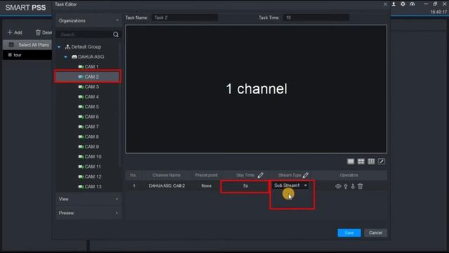 How to configure view tour in smartpss from dahua ? смотреть онлайн